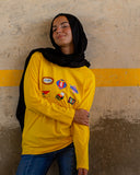 Retro Women LS T-Shirt - yellow