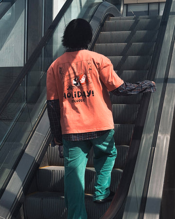 Holiday Records Unisex Oversized SS T-Shirt - Simon