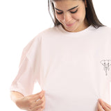 Namaste Unisex Oversized SS T-Shirt - Off White