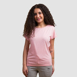 Basic Short Sleeve Shirt - Peach Melba