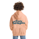 Contagious Kids Oversized Zip-up Hoodie-Rose