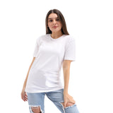 Basic Round Neck T-shirt - White