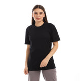 Basic Short Sleeve Shirt - Black