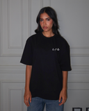 Gomhoreyet Masr Women Oversized SS T-Shirt - Black