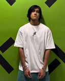 Revo Men Oversized SS T-Shirt - Off White