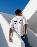 Ma3lesh Men Oversized SS T-Shirt - Off White