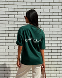 El Arabi Asli Women Oversized SS T-Shirt - Green