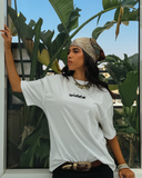 Ma3lesh Women Oversized SS T-Shirt - Off White