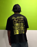Salek Unisex Oversized SS T-Shirt - Black