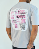 Whispers Unisex Oversized SS T-Shirt - Grey