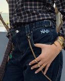 Women Baggy Pant - Dark Blue