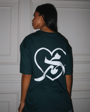 Muhammed Women Oversized SS T-Shirt - Olive