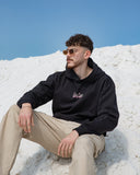 La Mobalah Unisex Oversized Hoodie - Black