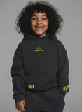 Salek Kids Oversized Hoodie - Black