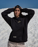 Salek Unisex Oversized Hoodie - Black