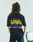 Karma Unisex Oversized SS T-Shirt - Black