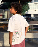Karizma Boys Oversized SS T-Shirt - Off White