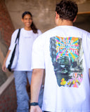 DT Sun Unisex Oversized SS T-shirt - White