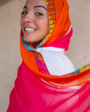DT Sun Women scarf - Multicolor -Chiffon
