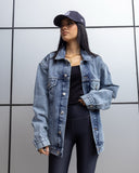 Women Denim  Jacket - Light Blue