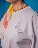 Matkaidnesh Unisex Oversized SS T-Shirt - White