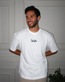 Khalsana Men Oversized SS T-Shirt - Off White