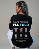 Fold Women Oversized SS T-Shirt - Black