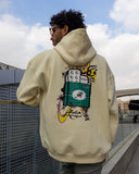 Revo Unisex Oversized Hoodie - Creamy