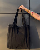 Jeans Tote Bag - Black