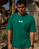 Monkey Unisex Oversized SS T-Shirt - Green