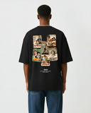 Hekayat Men Oversized SS T-Shirt - Black