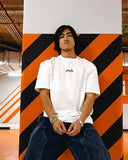 Khalsana Men Oversized SS T-Shirt - Off White