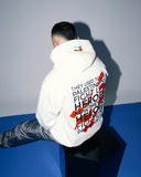 Palestine Unisex Oversized Hoodie - Off White