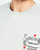 Self Love Men Oversized SS T-Shirt - Off White