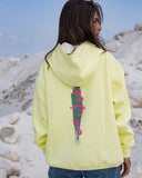 Shattbna Unisex Oversized Hoodie - Yellow