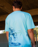 You Can Unisex Oversized SS T-Shirt - Sky Blue