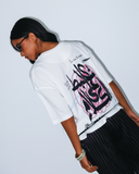Khalsana Women Oversized SS T-Shirt - Off White