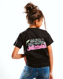 سمايل - تيشرت اطفالي- اسود