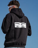 Ma3lesh Unisex Oversized Hoodie - Black