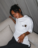 Hakawy Ahawy Women Oversized SS T-Shirt - Off White