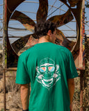 Monkey Unisex Oversized SS T-Shirt - Green