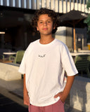 Karizma Boys Oversized SS T-Shirt - Off White