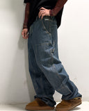 Carpenter Unisex Denim  Pant - Dirty Grey
