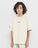 Karizma Boys Oversized SS T-Shirt - Off White