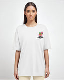 Happy News Women Oversized SS T-Shirt - Off White
