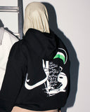 Faker Unisex Oversized Hoodie - Black