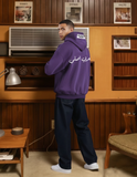 El Arabi Asli Unisex Oversized Hoodie - Purple