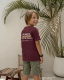 ChatGPT Boys Oversized SS T-Shirt - Purple