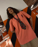 Holiday Records Women Oversized SS T-Shirt - Simon