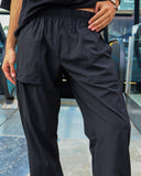 Basic Men Soft Pants - Black